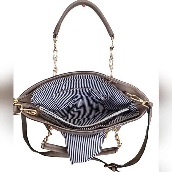 Brown Tote Satchel Work Bag - Picture 8 of 8